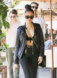 Madison Beer Leather Jacket #1