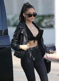 Madison Beer Leather Jacket #1