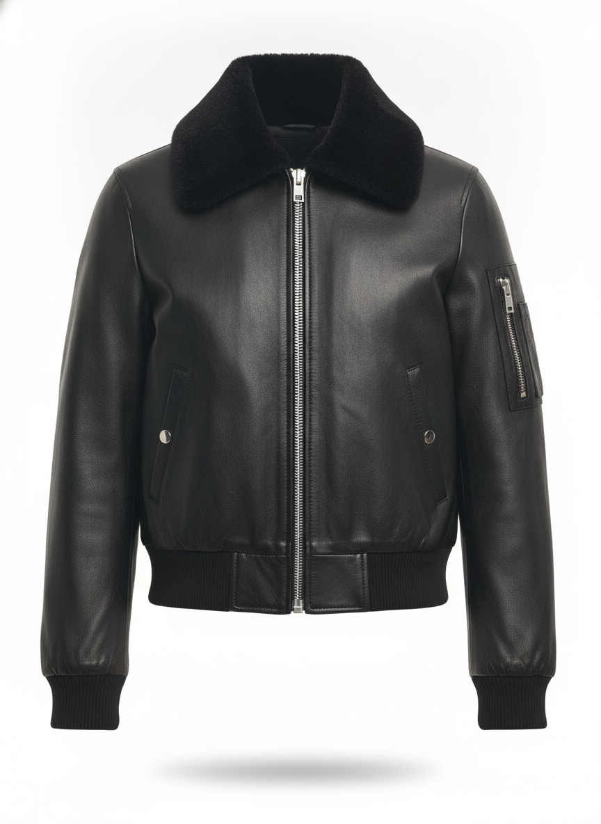 marilyn-monroe-leather-jacket - ghost_front
