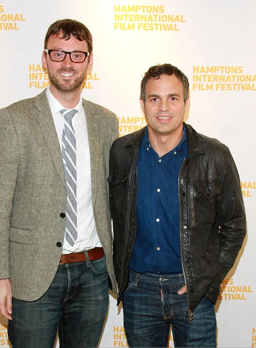 Mark Ruffalo Hamptons Film Festival Leather Jacket