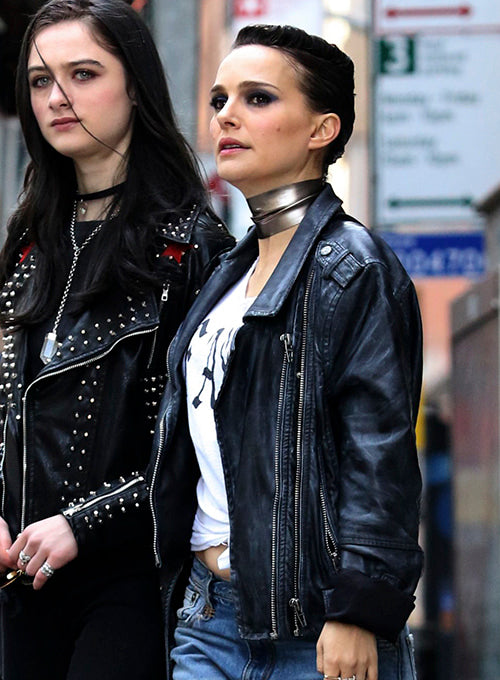 Natalie Portman Vox Lux Leather Jacket #1