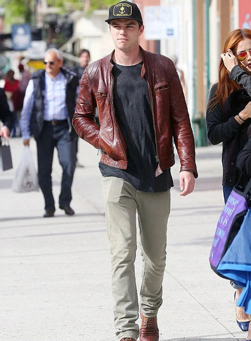 Nicholas Hoult Mad Max: Fury Road Leather Jacket