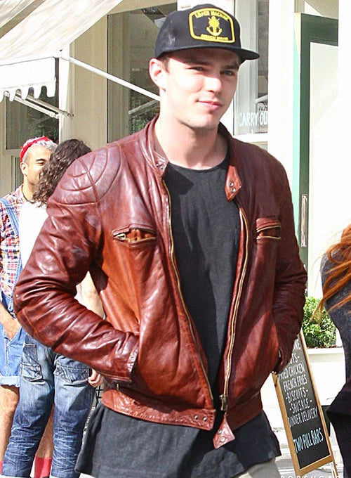 Nicholas Hoult Mad Max: Fury Road Leather Jacket