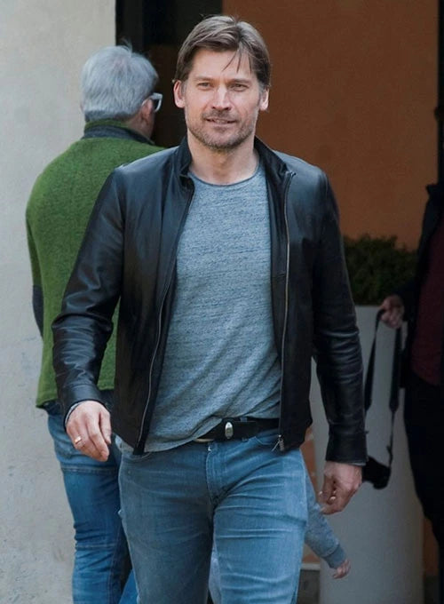 Nikolaj Coster Waldau Leather Jacket