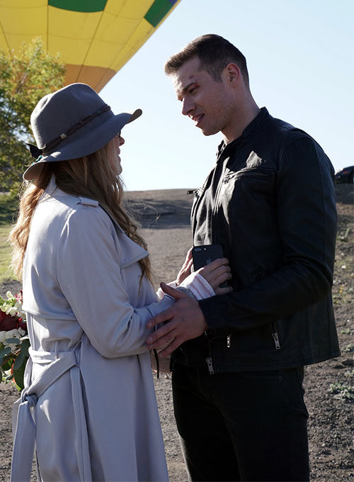 Oliver Stark 9-1-1 Leather Jacket