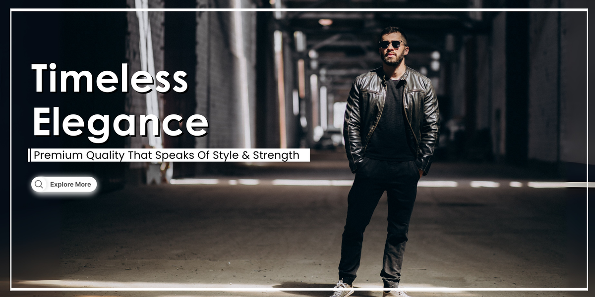 Timeless Elegance – premium leather jackets