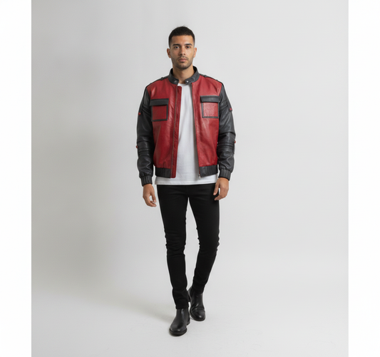 qawach-marty-mcfly-back-to-the-future-part-2-michael-j-fox-real-leather-jacket-lambskin - vton_front