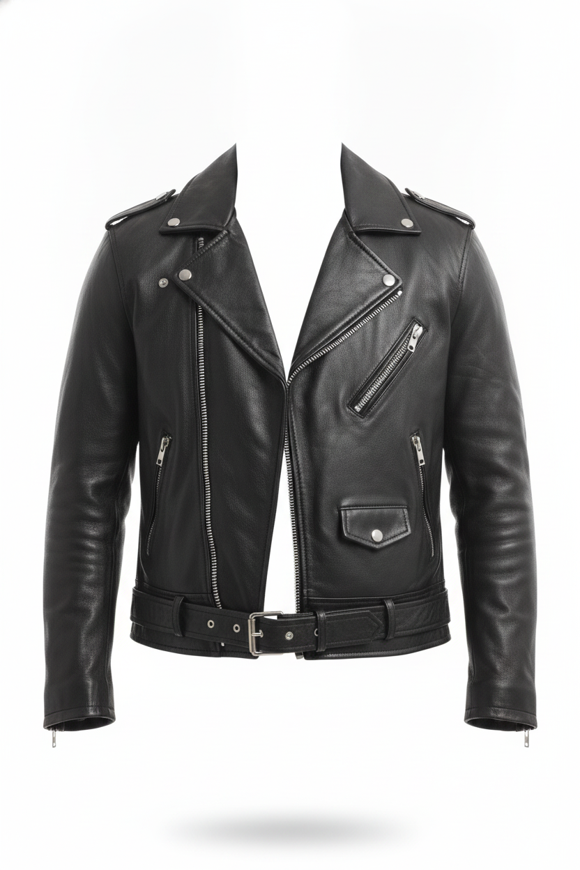qawach-men-leather-jacket-lambskin-winter-vintage-motorcycle-biker-jacket-moto-riding-racing-jacket - ghost_front