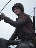 Scott Eastwood Fury Leather Jacket