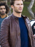 Scott Eastwood Overdrive Leather Jacket