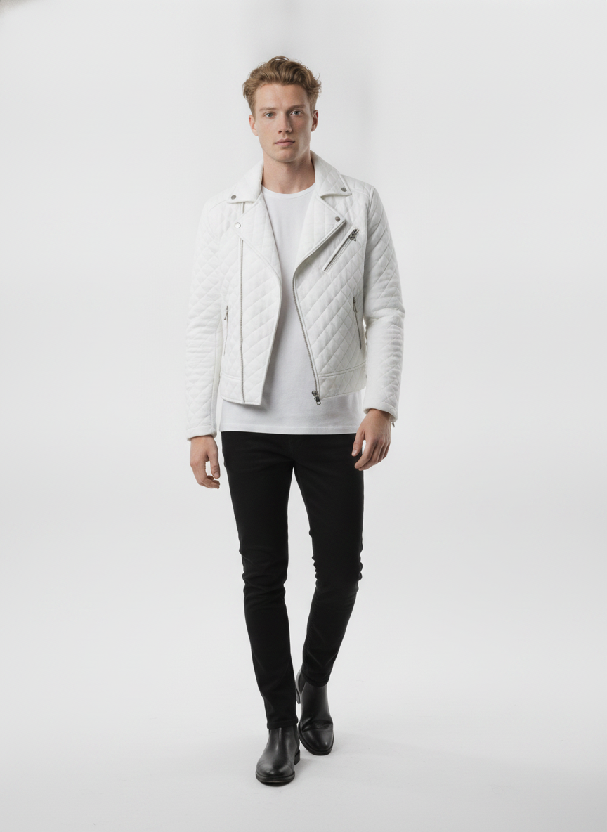 stand-collar-self-design-fleece-biker-jacket - vton_front