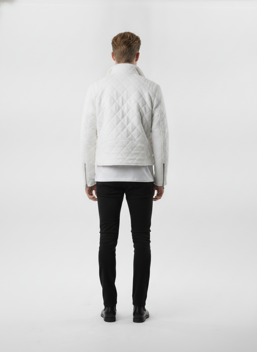 stand-collar-self-design-fleece-biker-jacket - vton_rear