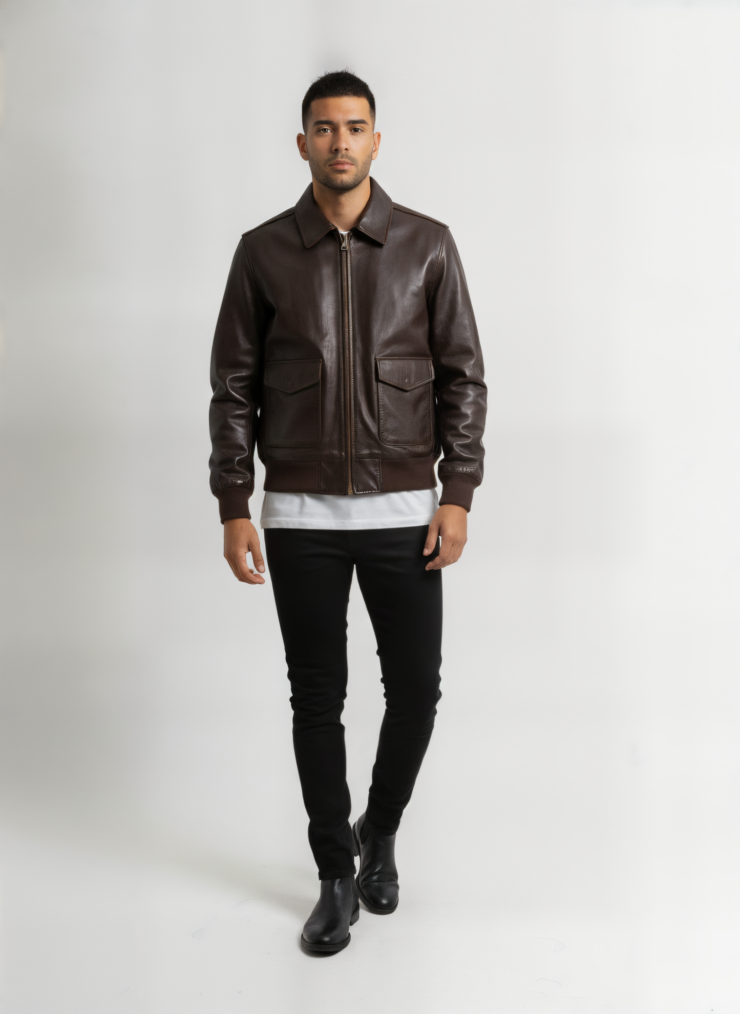 steve-carell-welcome-to-marwen-bomber-leather-jacket - vton_front