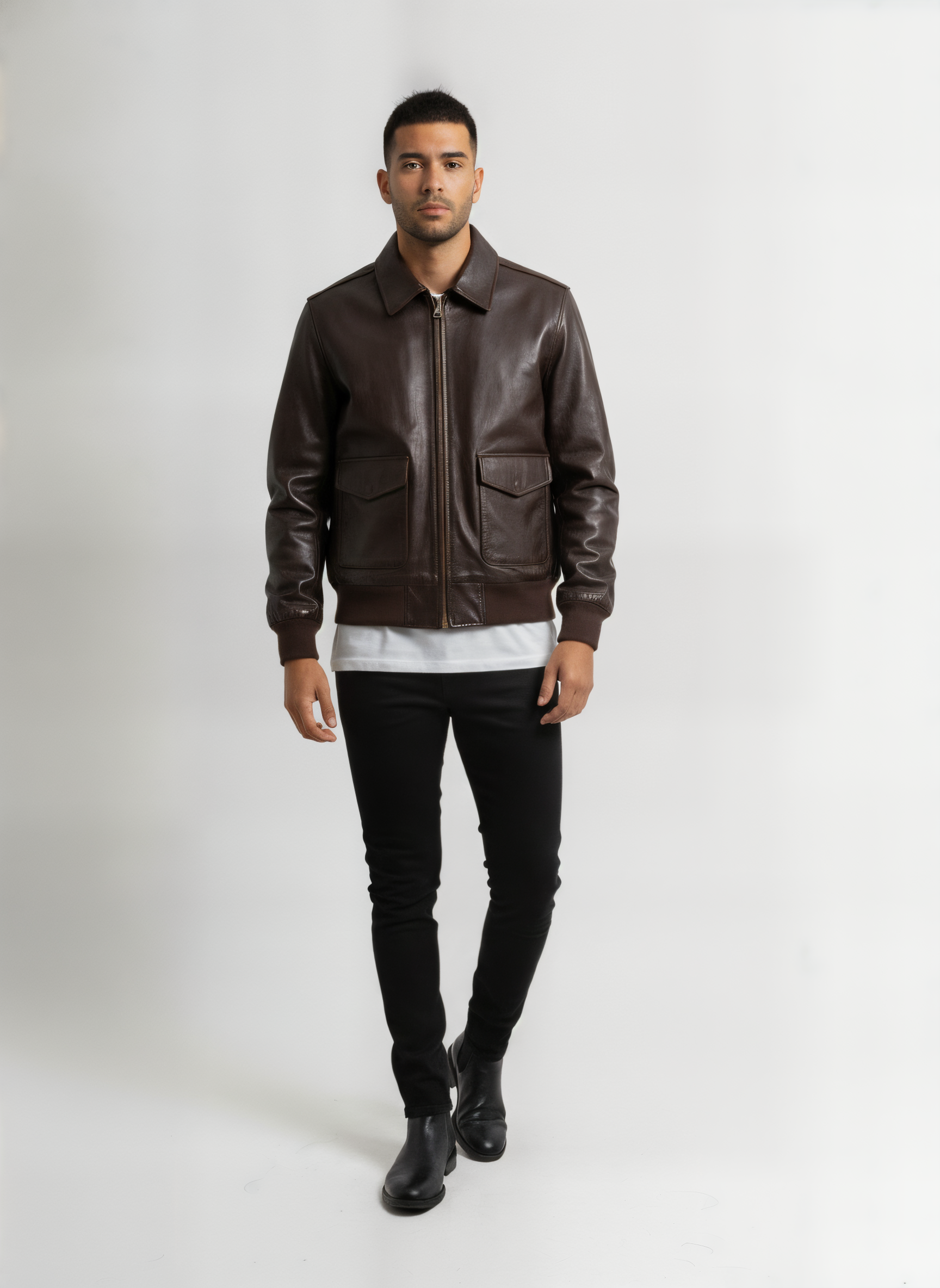 steve-carell-welcome-to-marwen-bomber-leather-jacket - vton_front