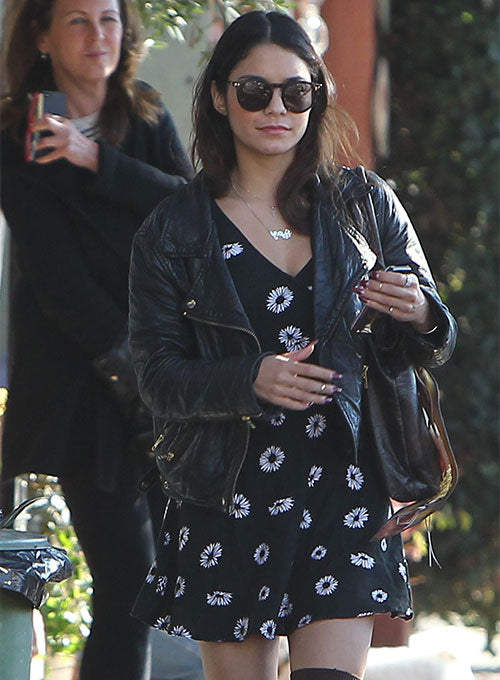 Vanessa Hudgens Leather Jacket #1