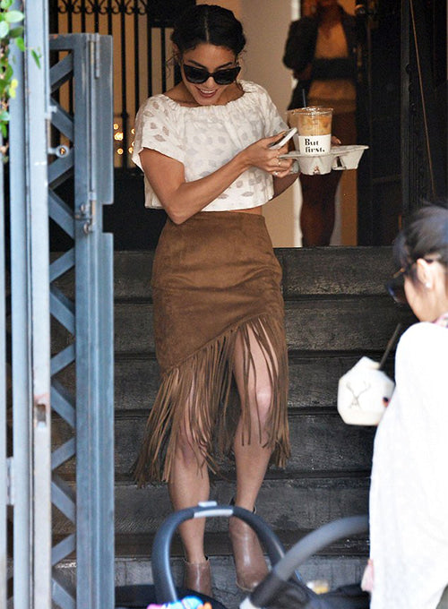 Vanessa Hudgens Leather Skirt #2