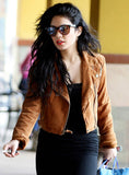 Vanessa Hudgens Leather Jacket #3