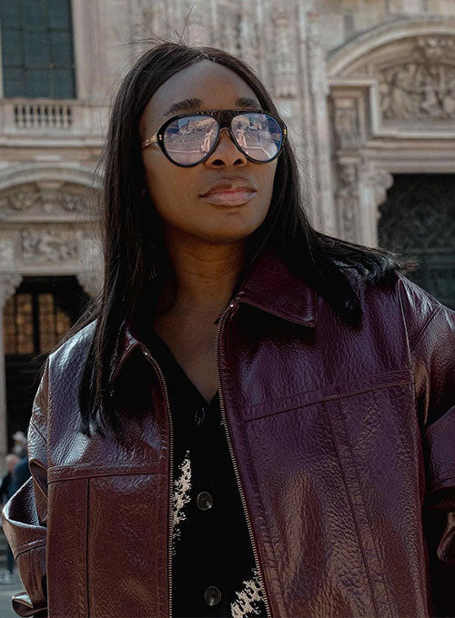 Venus Williams Leather Jacket