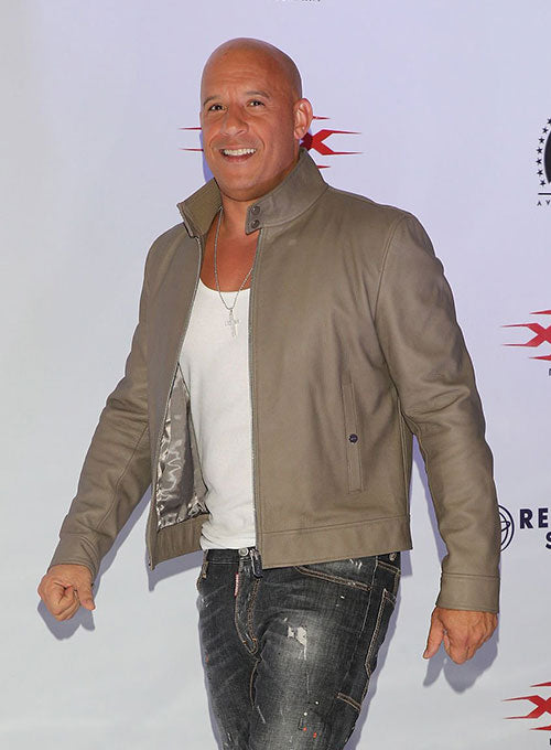 Vin Diesel Leather Jacket #1
