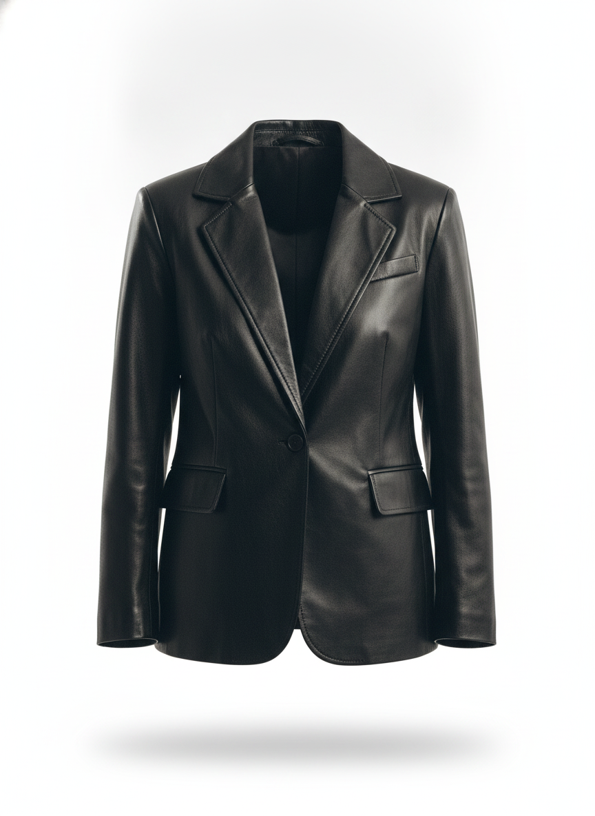 women-black-genuine-leather-jacket - ghost_front