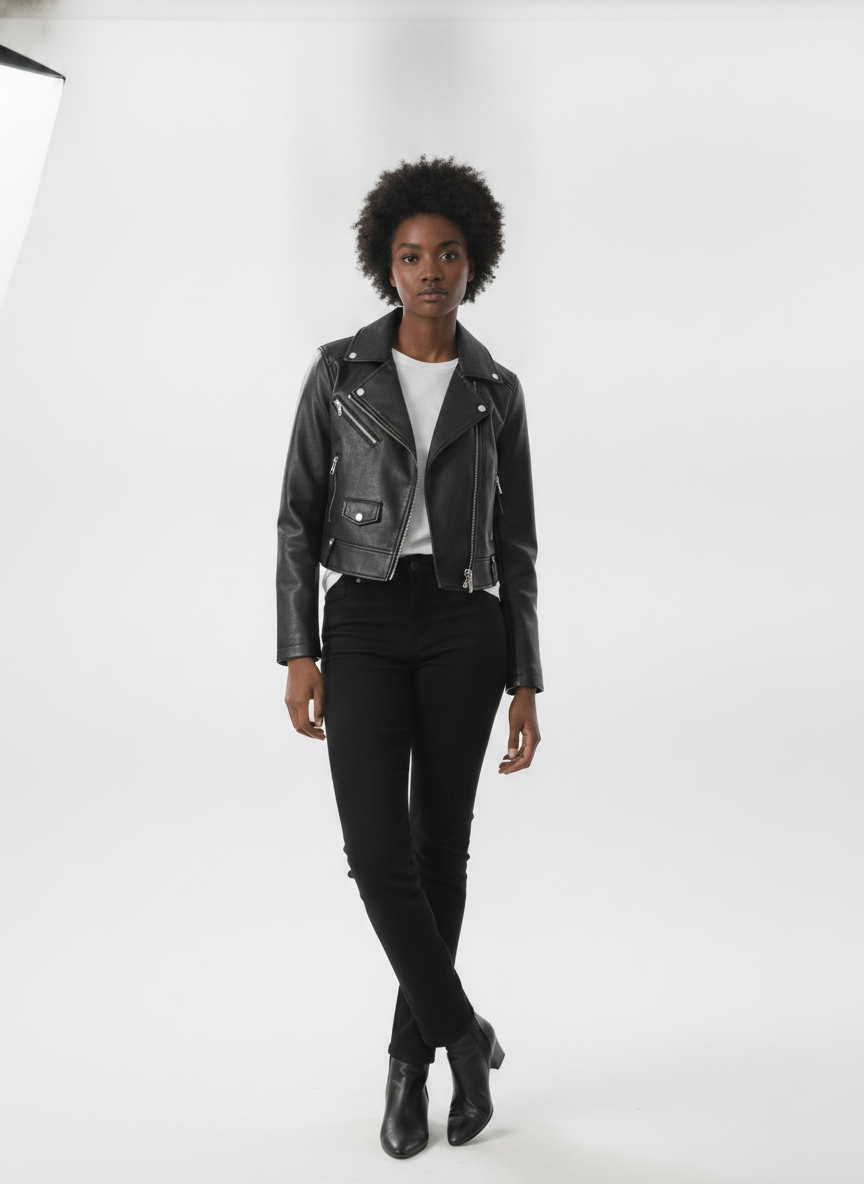 women-black-leather-crop-biker-jacket - vton_front