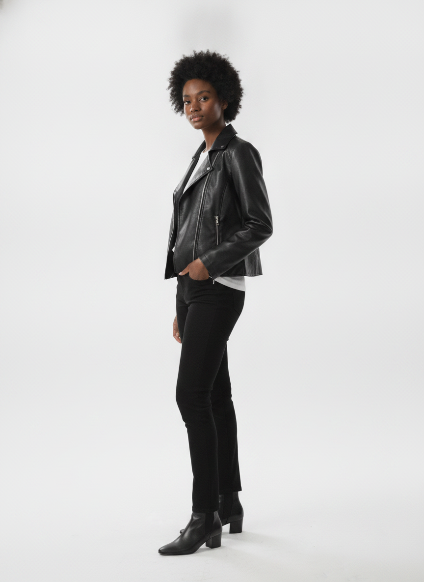 women-black-solid-asymmetric-closure-leather-jacket - vton_side