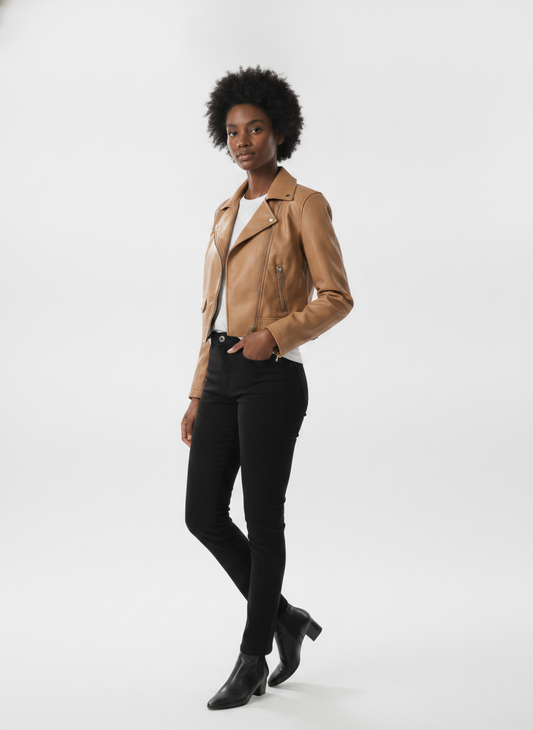 women-brown-lightweight-crop-biker-jacket - vton_side
