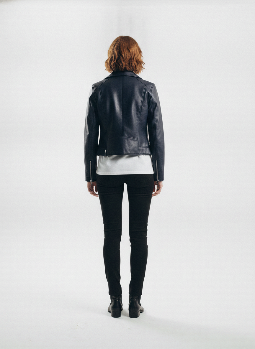 women-navy-blue-solid-biker-jacket - vton_rear