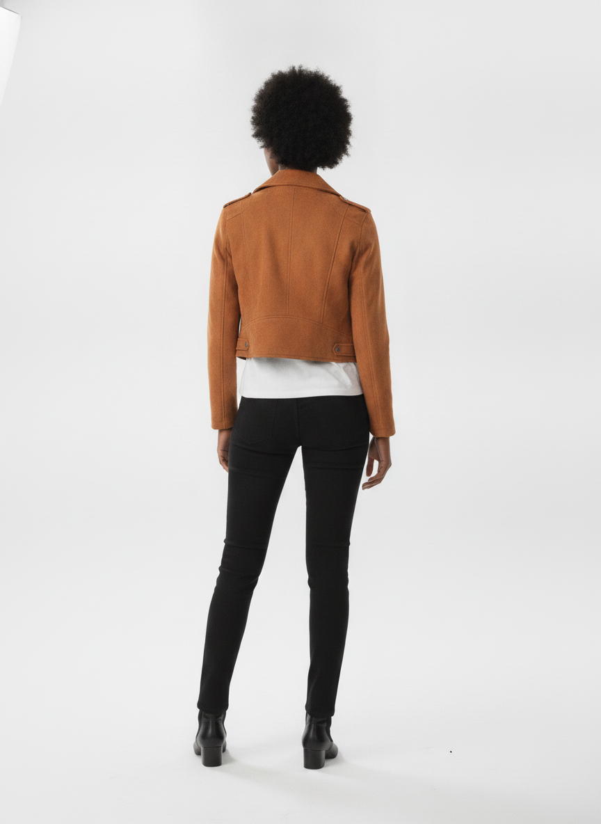 women-orange-camouflage-crop-biker-jacket - vton_rear