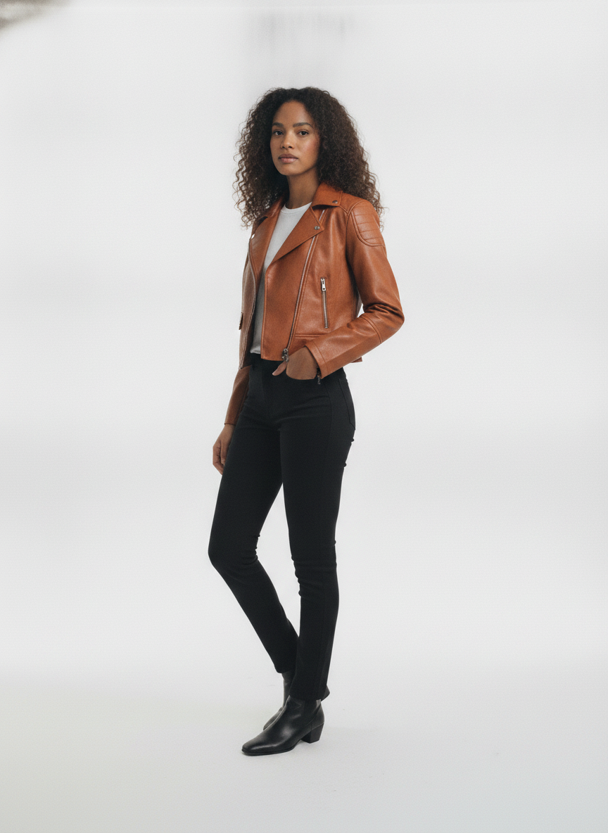 women-rust-brown-textured-biker-jacket - vton_side