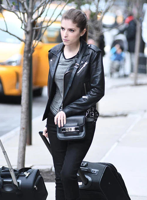 ANNA KENDRICK LEATHER JACKET
