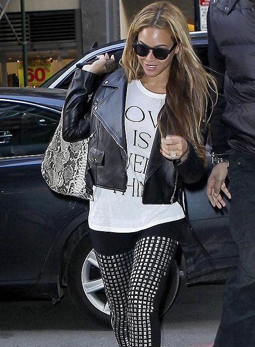 BEYONCE LEATHER JACKET
