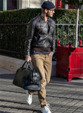 DAVID BECKHAM LEATHER JACKET STYLE # 2