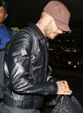 DAVID BECKHAM LEATHER JACKET STYLE # 3