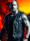 DWAYNE JOHNSON THE FATE OF THE FURIOUS LEATHER VEST - Qawach Leather