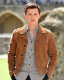 TOM HOLLAND SUEDE LEATHER JACKET