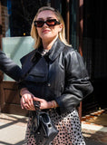 FLORENCE PUGH LEATHER JACKET
















