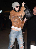 KENDALL JENNER LEATHER JACKET STYLE # 3