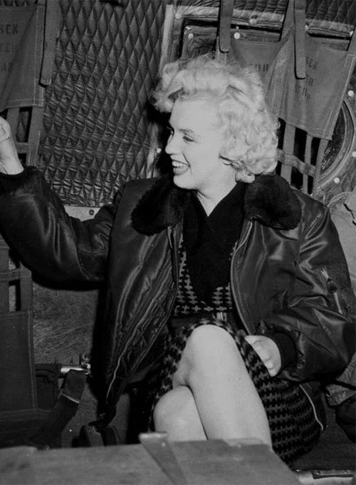 カスタムレザージャケット　マリリンモンロー　本革　ライダースジャケット MARILYN MONROE LEATHER JACKET – Qawach Leather