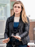 MELISSA ROXBURGH MANIFEST LEATHER JACKET










