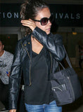 MILA KUNIS LEATHER JACKET STYLE # 2






